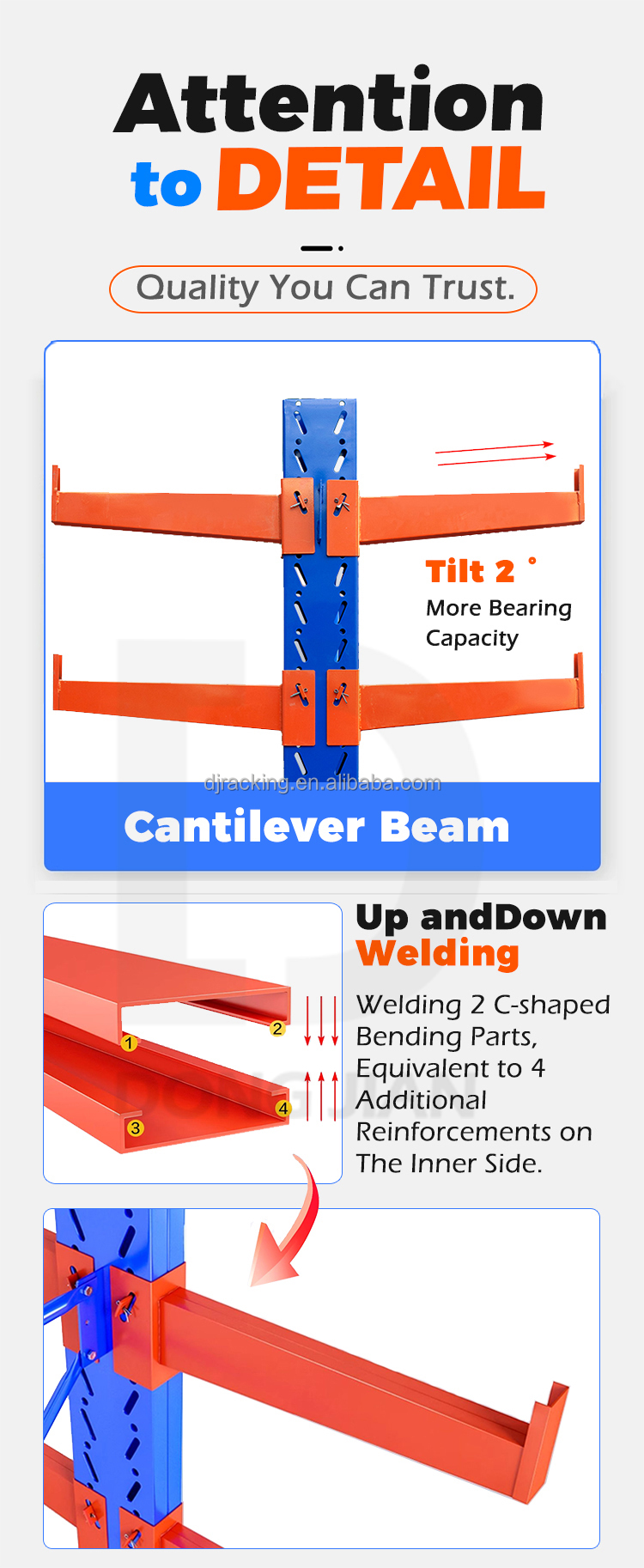 Cantilever Rack Detail 4