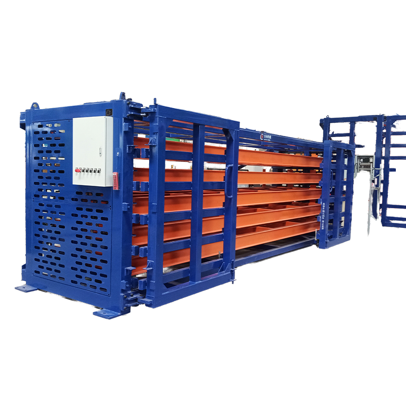 Heavy Duty Durable 6-Layer Carbon Steel Foldable Push-Back Pallet Rack Industrial Warehouse Storage Space Saving Anti-Rust
