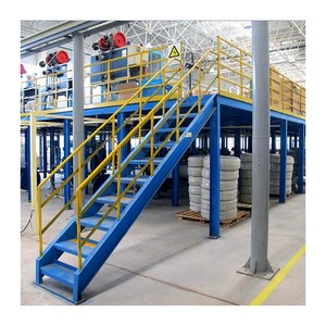 Stairs and Landing Platforms Steel Mezzanines Rack Supported Buildings