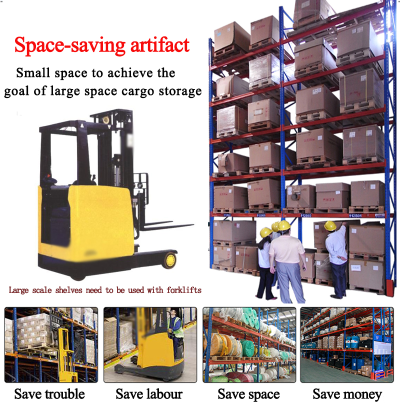 Customized heavy duty 1 ton warehouse racking
